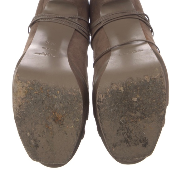 Saint Laurent Suede Gladiator Heel Sandal - Picture 4 of 5